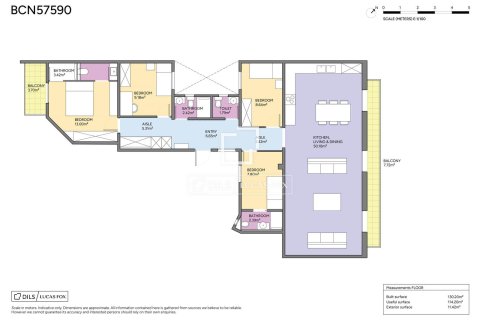 Продажа квартиры в Барселона, Испания 4 спальни, 140м2 №150216 - фото 27