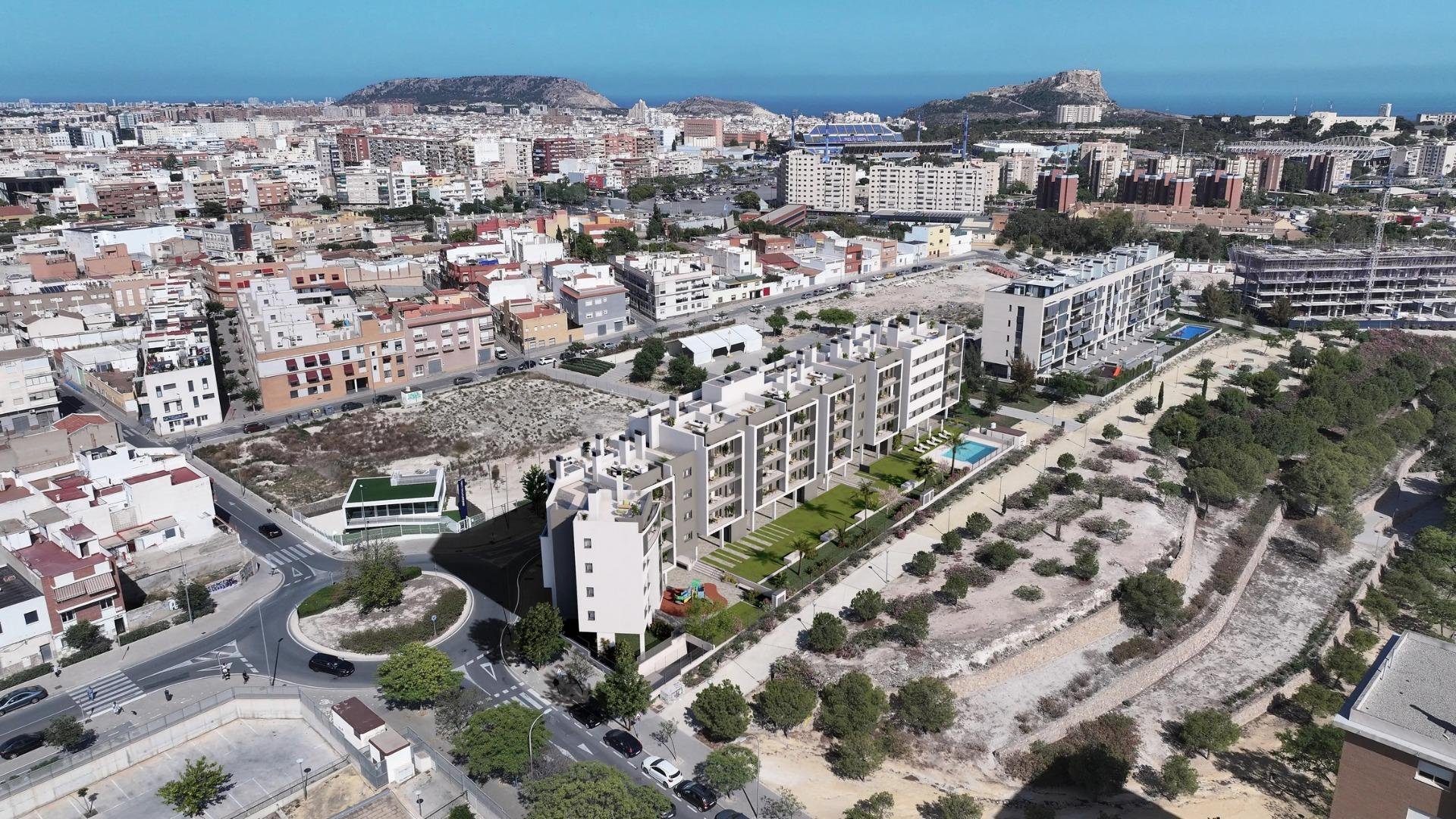 Lägenhet i Alicante, Spanien 3 sovrum, 98 kvm. Nr. 111191