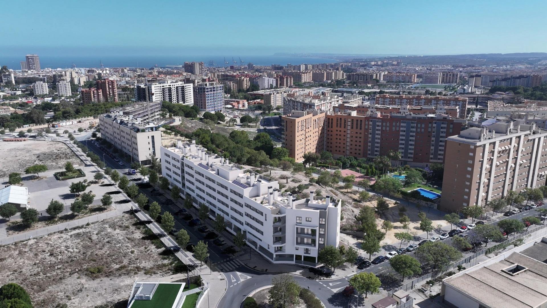 Lägenhet i Alicante, Spanien 3 sovrum, 98 kvm. Nr. 111191