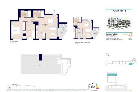 Penthäuser zum Verkauf Alicante, Spanien 2 Schlafzimmer, 74 m2 Nr. 111190 - Foto 13