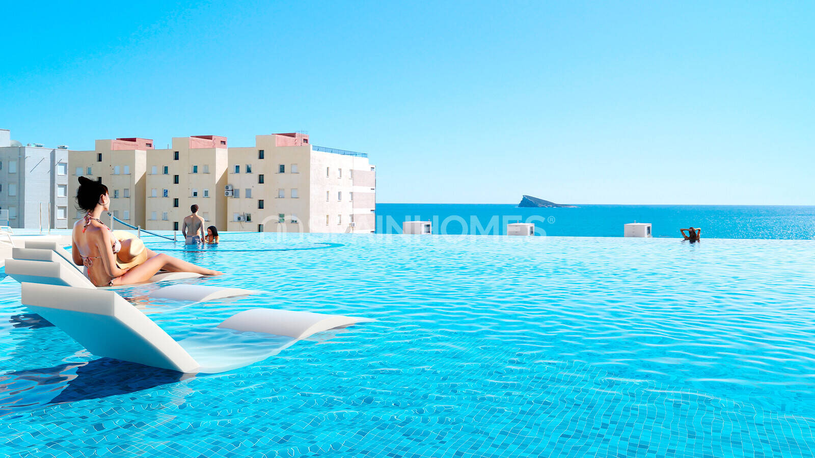 Apartament w Benidorm, Alicante, Hiszpania 3 sypialnie, 107 mkw. nr 70766