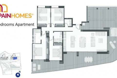 Apartamento en venta Benidorm, Alicante, España 2 dormitorios, 86 m2 No. 70765 - foto 18