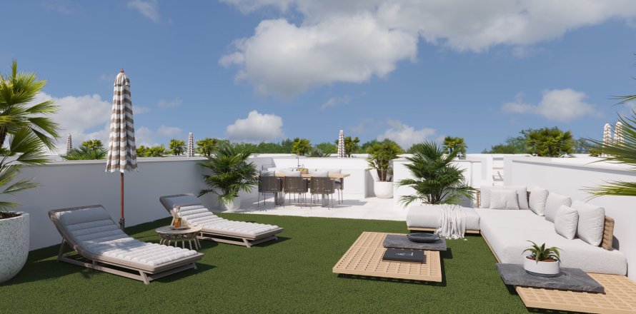 Villa i Torre-Pacheco, Murcia, Spanien 2 sovrum, 74 kvm. Nr. 134213