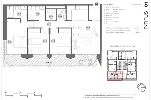 Apartment à vendre à Principado De Andorra (Ninguna Poblacion Tiene C.P.), Lleida, Espagne, 3 chambres, 118 m2 No. 178852 - photo 7