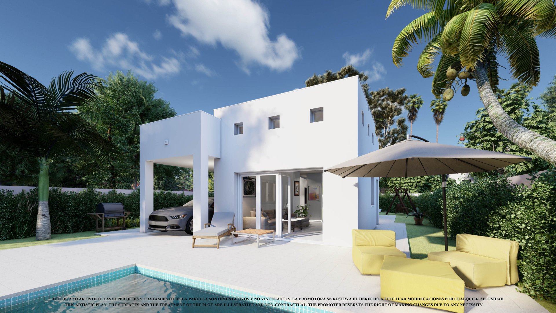 Villa i Los Alcazares, Murcia, Spanien 3 sovrum, 100 kvm. Nr. 119862