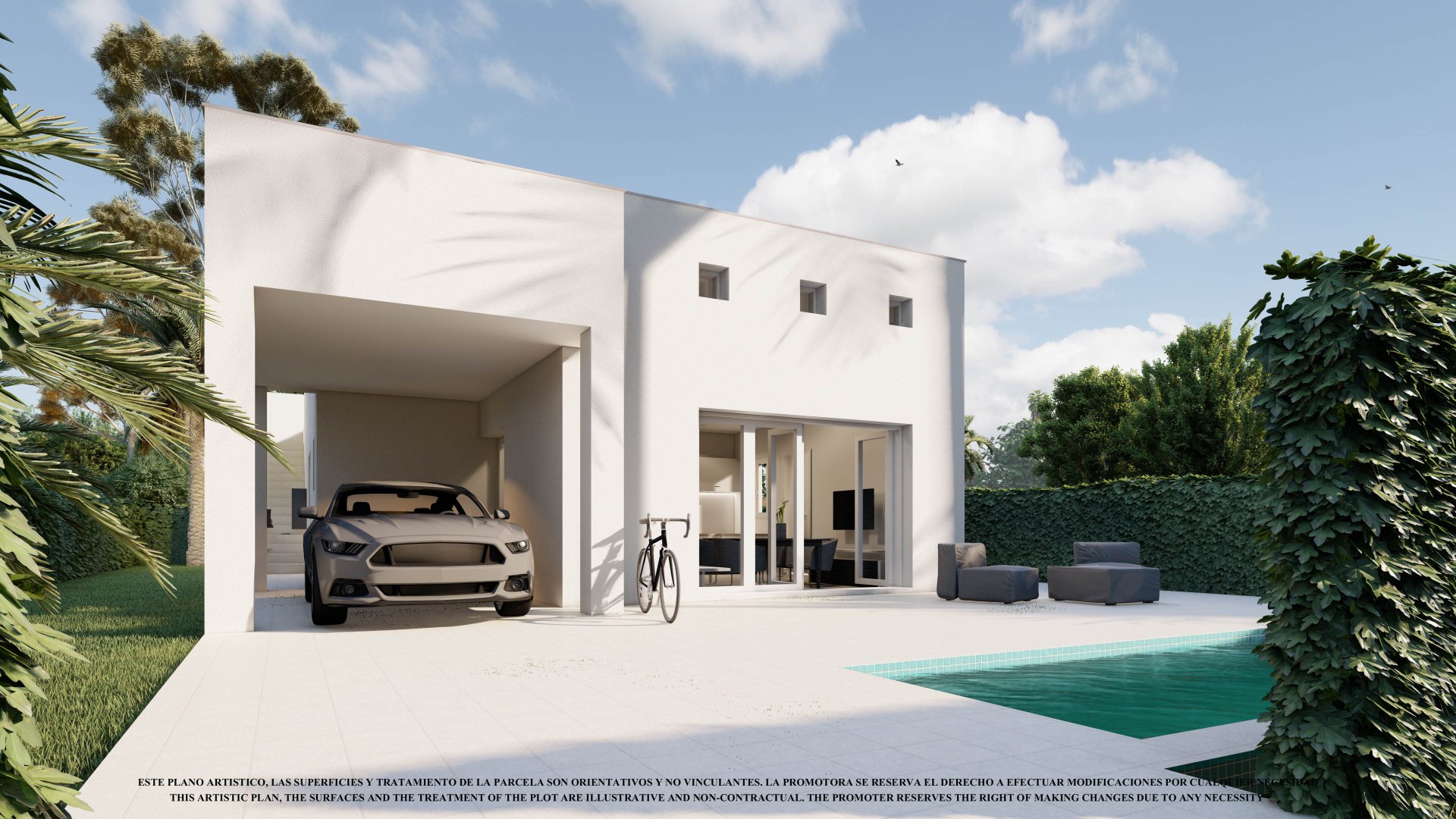 Villa i Los Alcazares, Murcia, Spanien 3 sovrum, 100 kvm. Nr. 119862