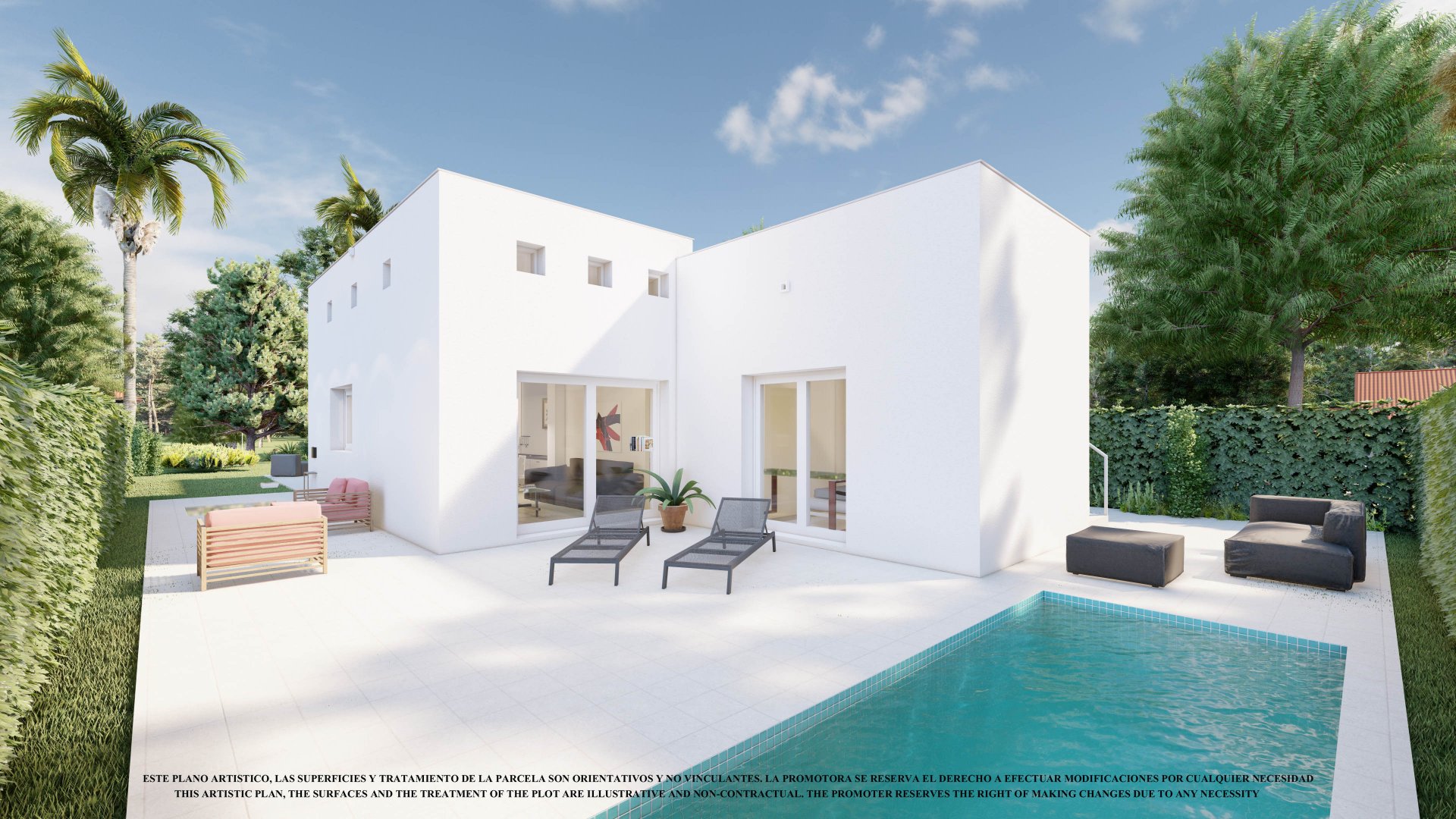 Villa i Los Alcazares, Murcia, Spanien 3 sovrum, 100 kvm. Nr. 119862