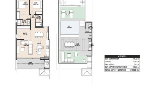 Bungalow à vendre à Pilar de la Horadada, Alicante, Espagne, 3 chambres, 97 m2 No. 141766 - photo 25