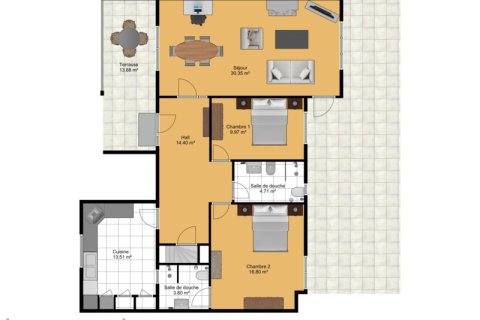 Земельный участок в Замок Эль-Кастильо-де-лас-Гуардас, Севилья, Испания 5 спален, 244м2 №154267