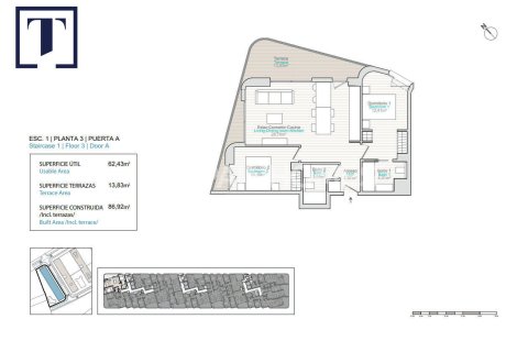 Продажа квартиры в Вильяхойоса, Аликанте, Испания 1 спальня, 46м2 №149768 - фото 19