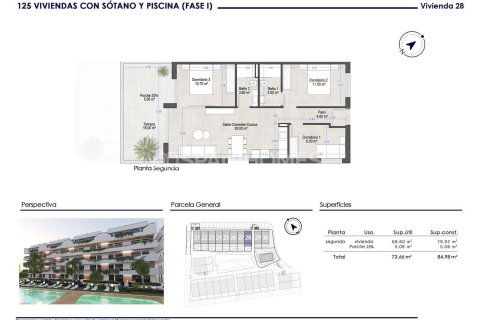 Apartment for sale in San Pedro del Pinatar, Murcia, Spain 3 bedrooms, 68 sq.m. No. 149767 - photo 23