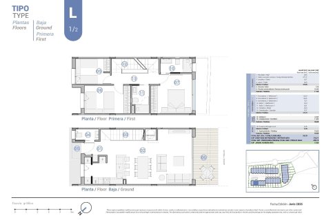 Townhouse zum Verkauf in El Campello, Alicante, Spanien 3 Schlafzimmer, 118 m2 Nr. 190966 - Foto 12
