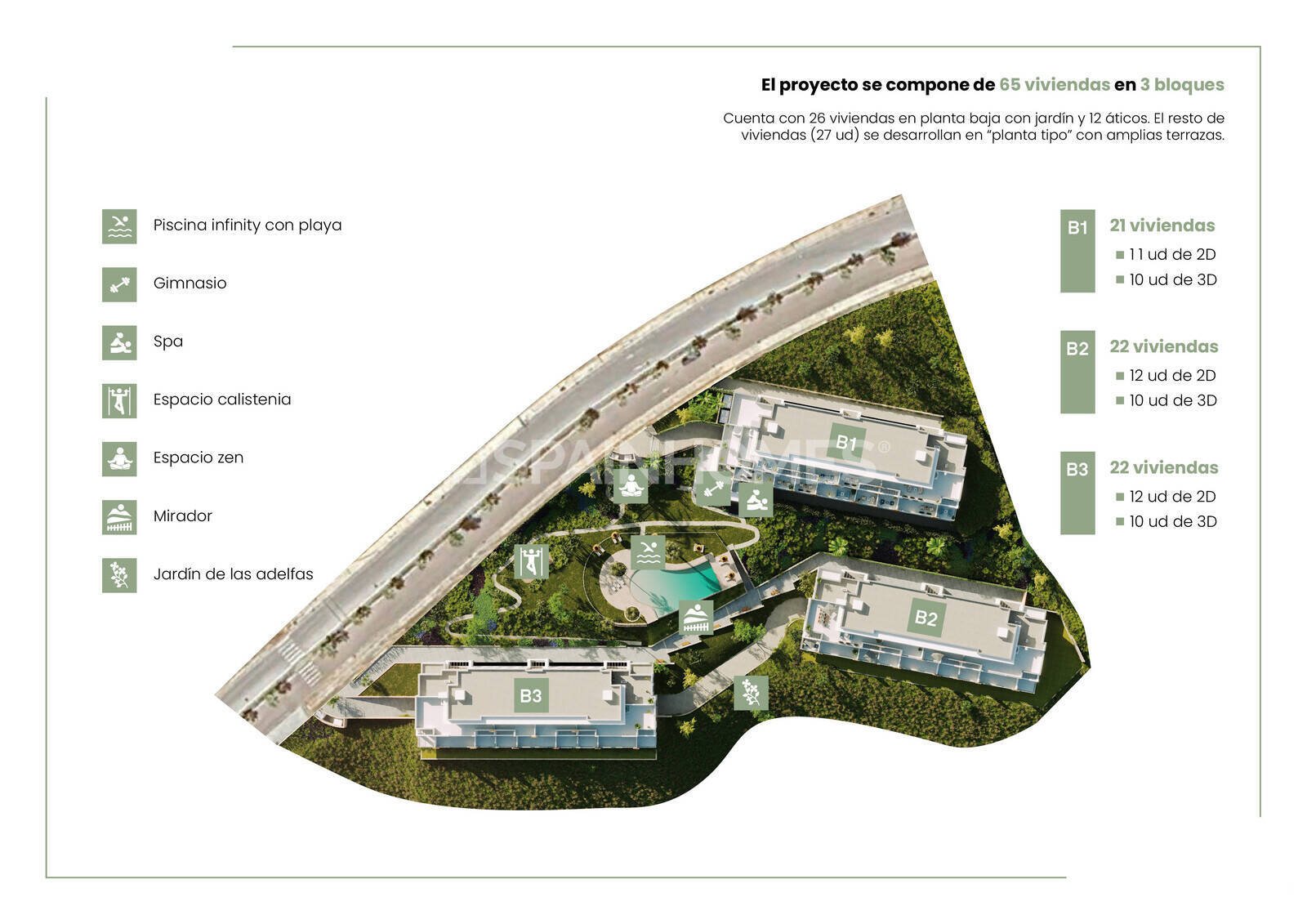 Wohnung in Casares, Malaga, Spanien 3 Schlafzimmer, 94 m2 Nr. 138810