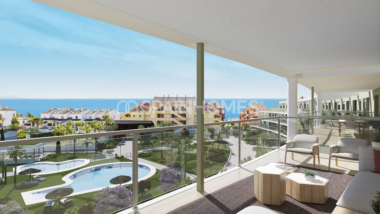 Penthauss Manilva, Malaga, Spānijā 3 istabas, 141 m2 Nr. 138812