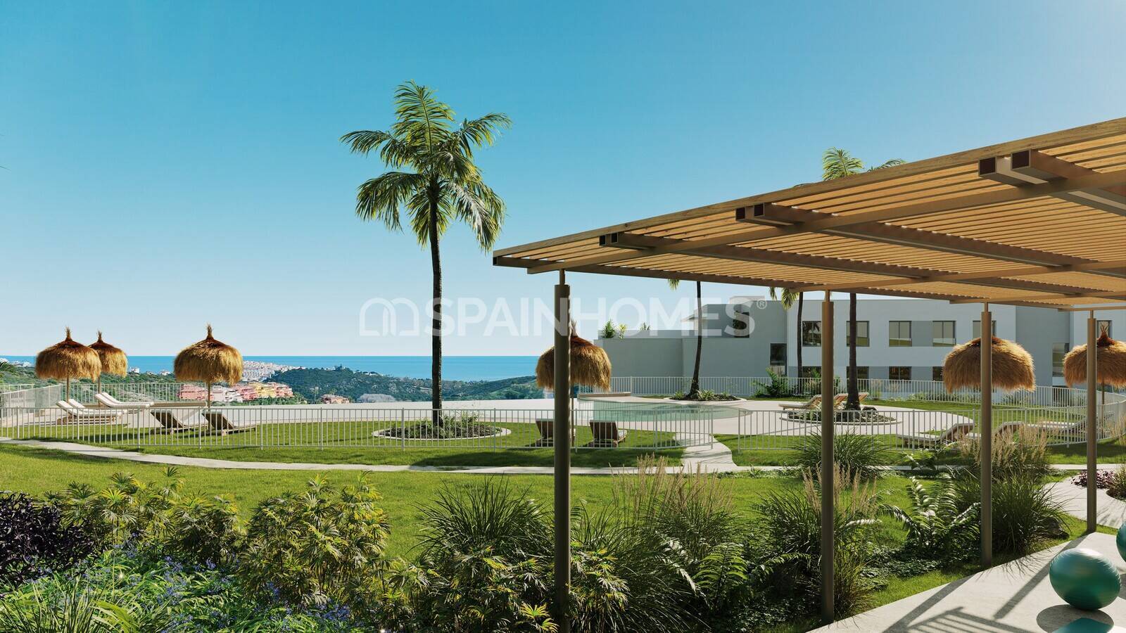 Apartment in Casares, Malaga, Spain 3 bedrooms, 90 sq.m. No. 138809