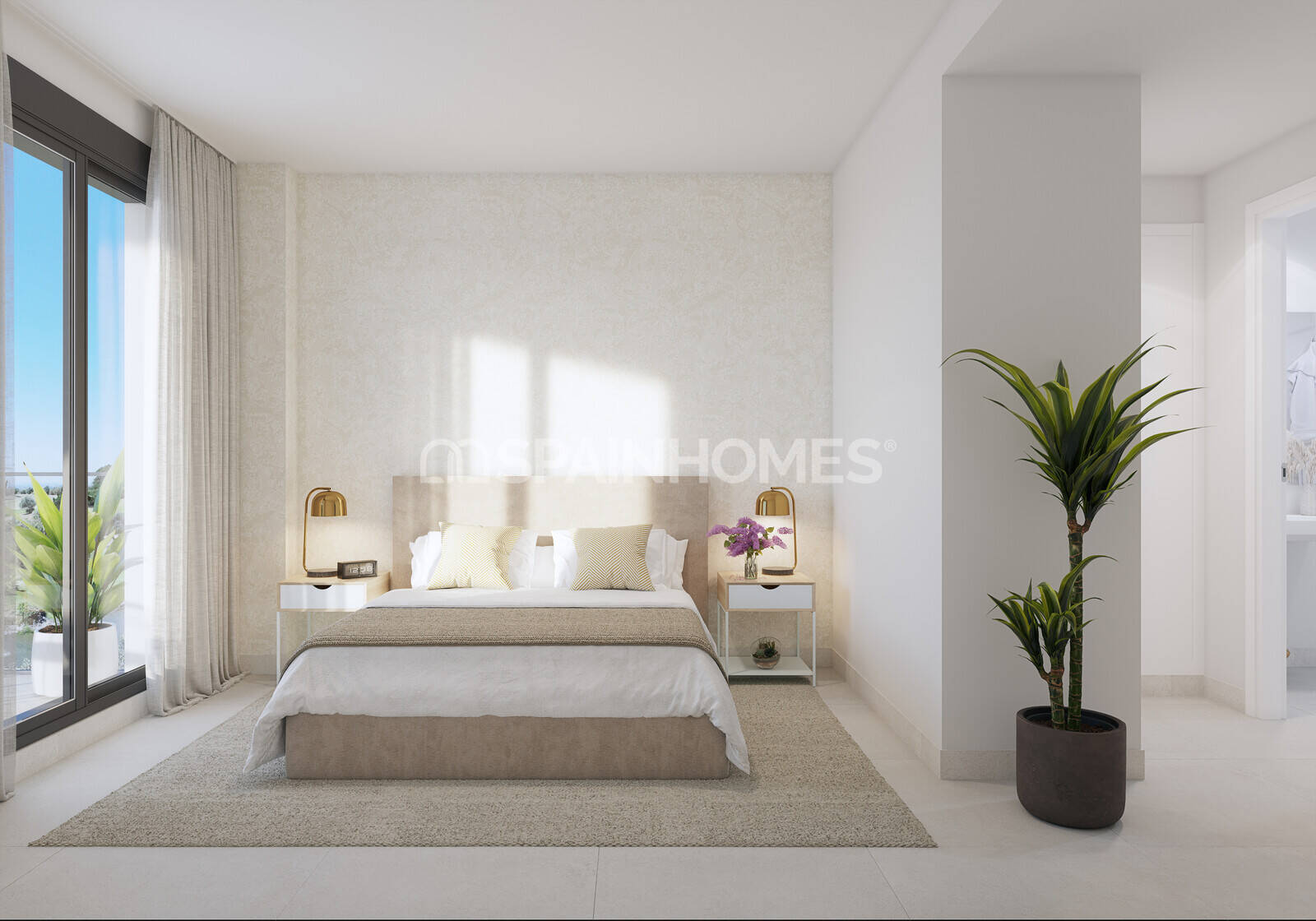 Apartment in Casares, Malaga, Spain 3 bedrooms, 90 sq.m. No. 138809