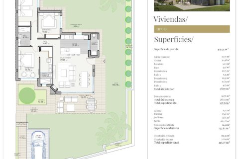 Villa till salu i Polop, Alicante, Spanien 3 sovrum, 145 kvm. Nr. 141998 - foto 12