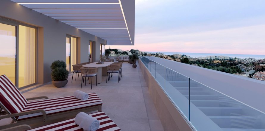 Penthäuser in Mijas, Malaga, Spanien 3 Schlafzimmer, 135 m2 Nr. 169754