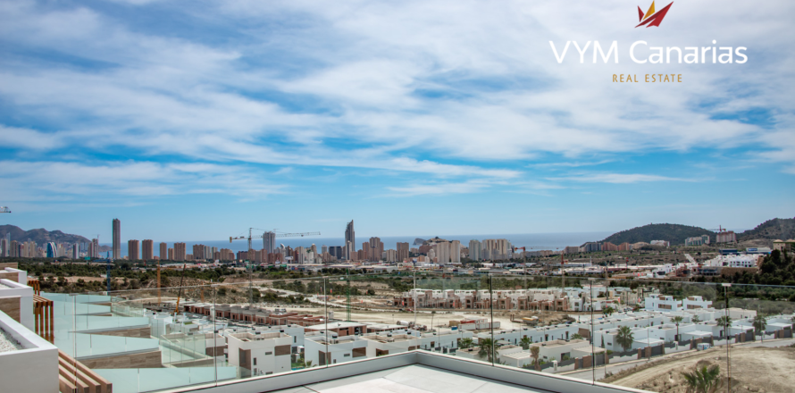 Kattohuoneisto Finestrat, Alicante, Espanja 3 makuuhuonetta, 105 m2 No. 147591