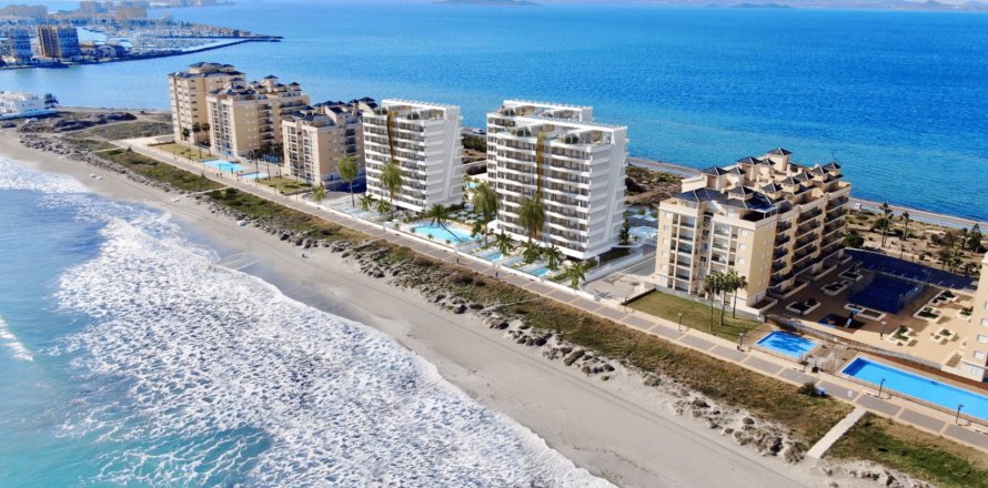 Wohnung in La Manga del Mar Menor, Murcia, Spanien 3 Schlafzimmer, 122 m2 Nr. 136525