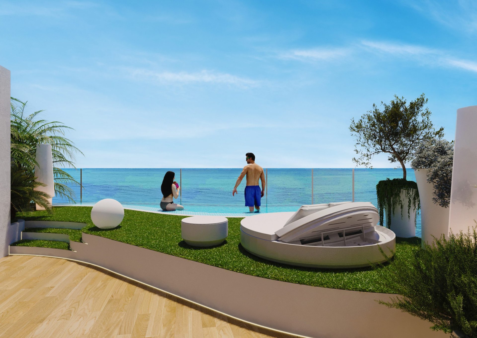 Apartment à La Manga del Mar Menor, Murcia, Espagne 3 chambres, 122 m2 No. 136525