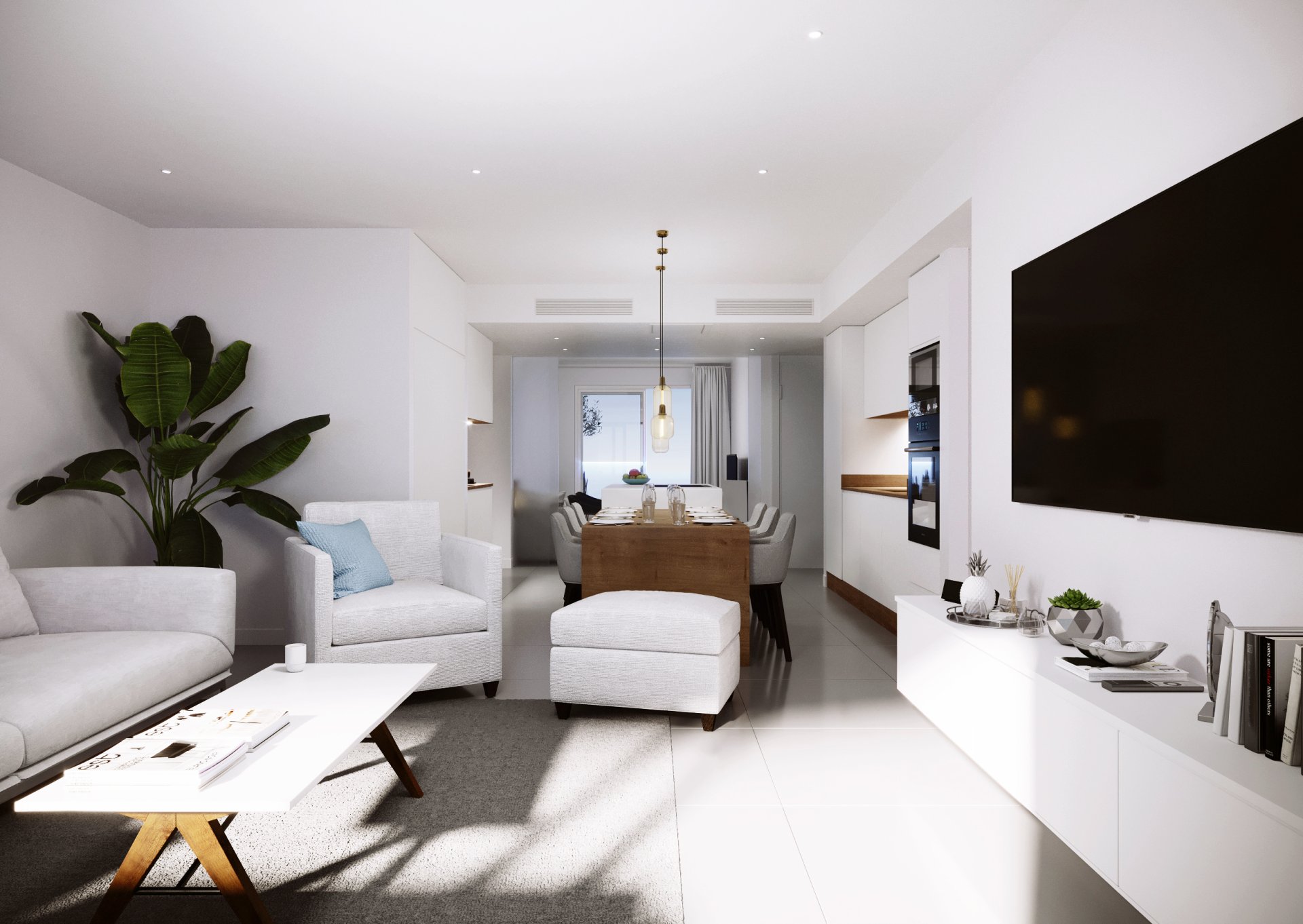 Apartment à La Manga del Mar Menor, Murcia, Espagne 3 chambres, 122 m2 No. 136525