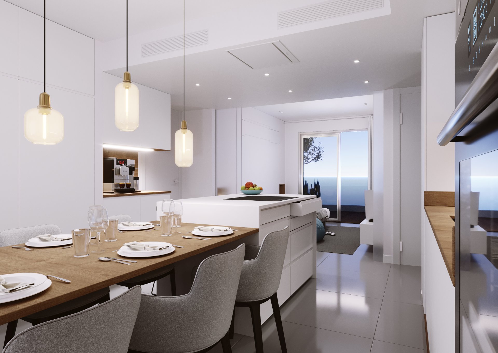 Apartment à La Manga del Mar Menor, Murcia, Espagne 3 chambres, 122 m2 No. 136525