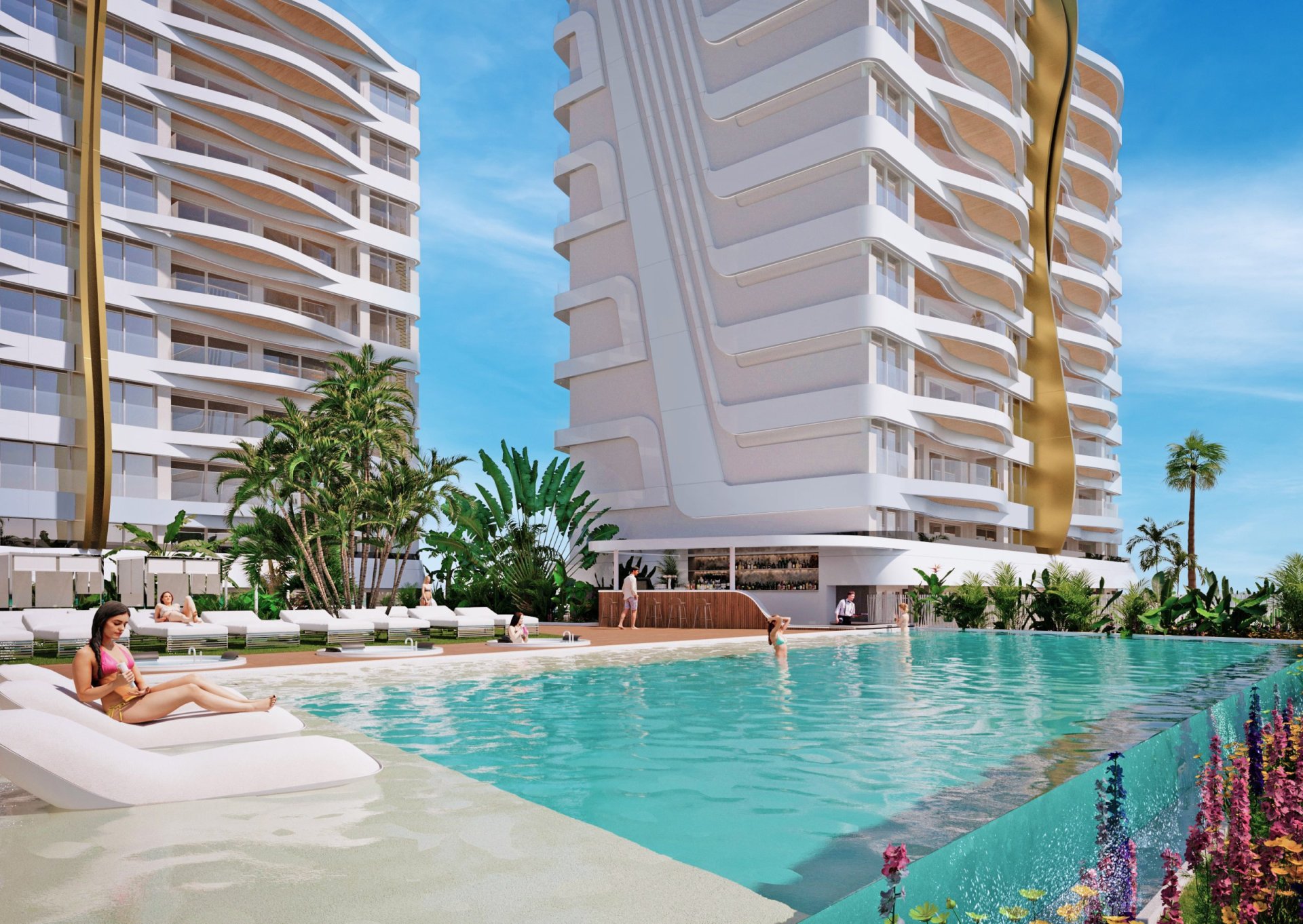 Apartment à La Manga del Mar Menor, Murcia, Espagne 3 chambres, 122 m2 No. 136525