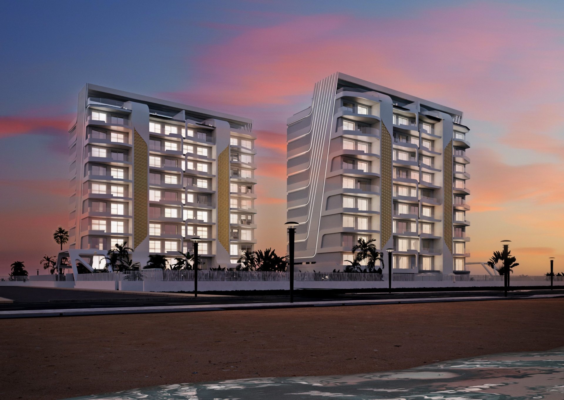 Apartment à La Manga del Mar Menor, Murcia, Espagne 3 chambres, 122 m2 No. 136525