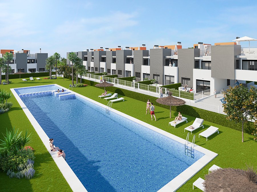 Appartamento a Torrevieja, Alicante, Spagna 2 camere da letto, 130 mq. N° 136529