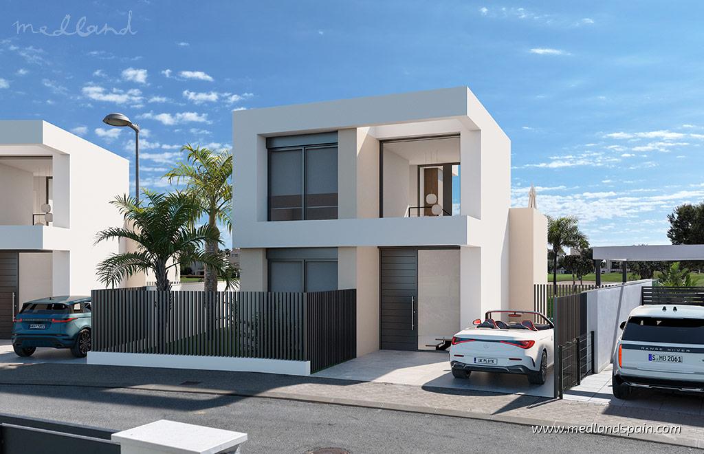 Villa en Santiago de la Ribera, Murcia, España 3 dormitorios, 140 m2 No. 143897