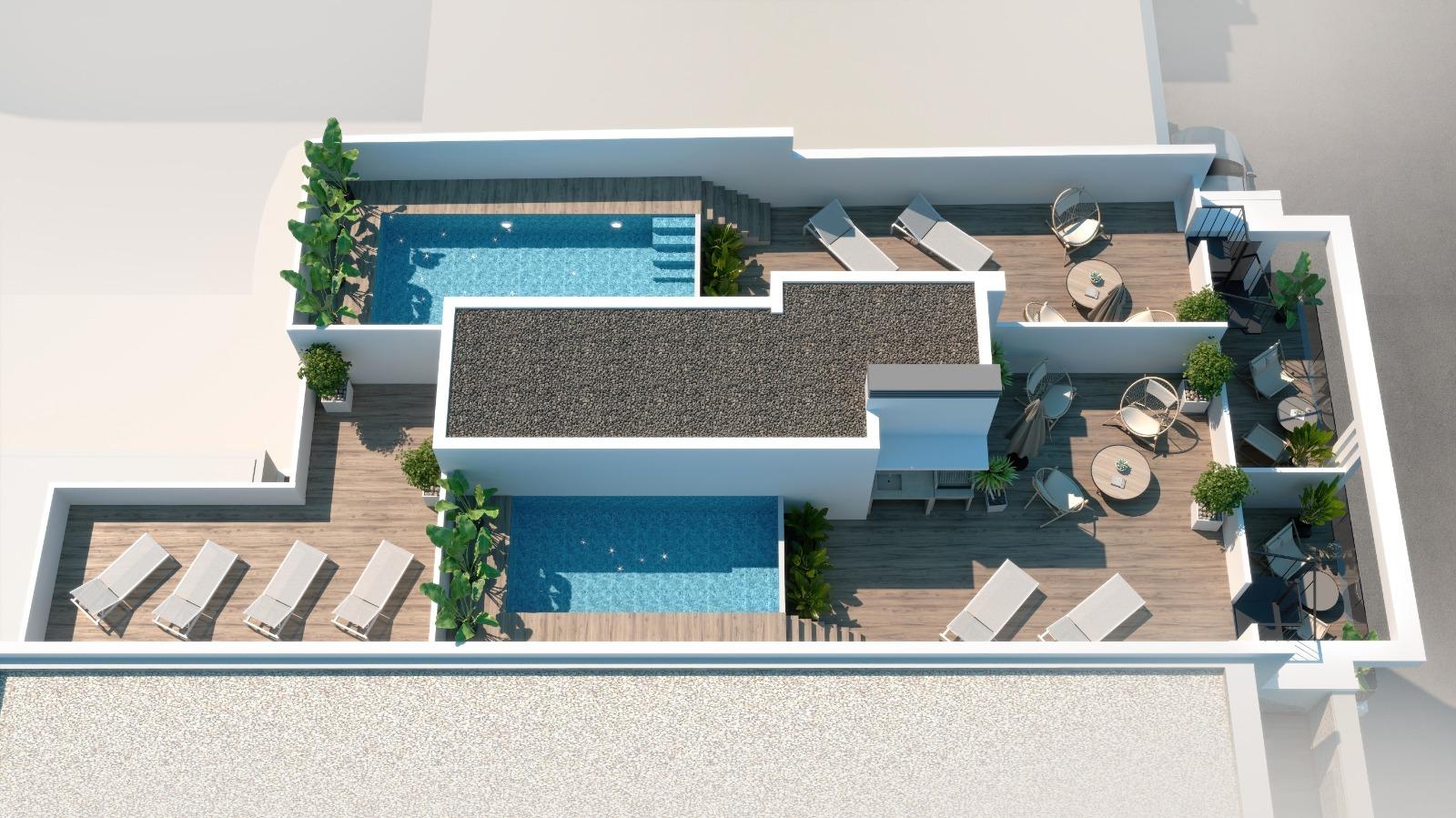 Квартира в Торревьеха, Аликанте, Испания 2 спальни, 91м2 №147849