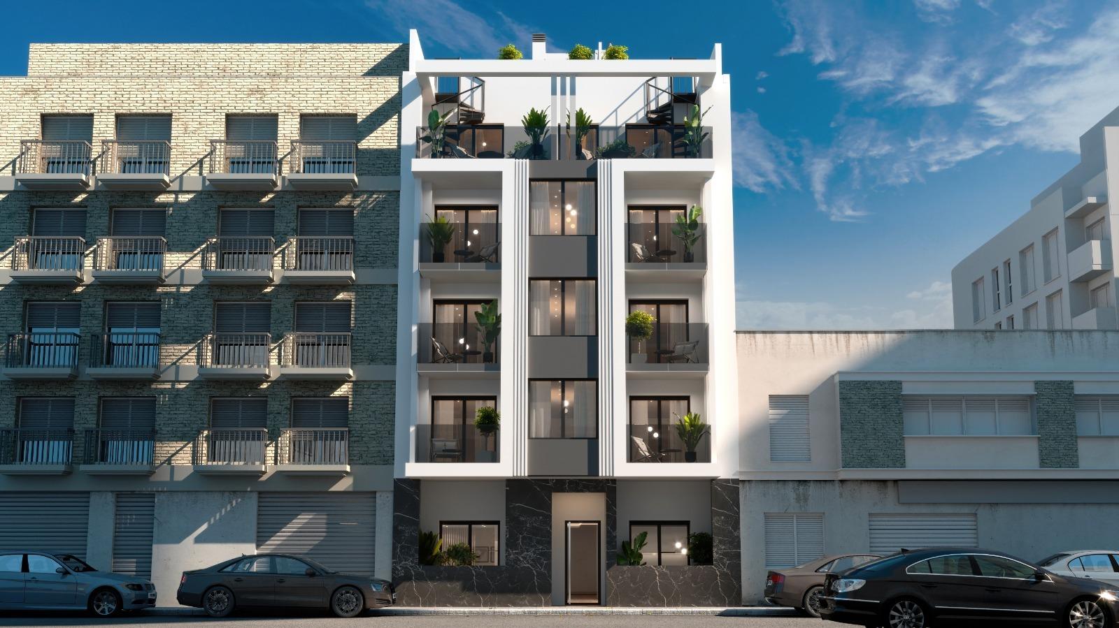 Квартира в Торревьеха, Аликанте, Испания 2 спальни, 91м2 №147849