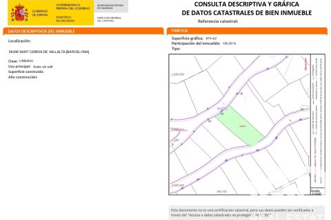 Terreno in vendita a Sant Cebria De Vallalta, Barcelona, Spagna 675 mq. N° 185020 - foto 19