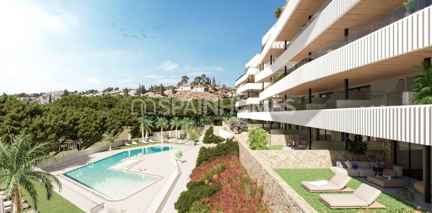 Huoneisto Mijas, Malaga, Espanja 2 makuuhuonetta, 121 m2 No. 146932