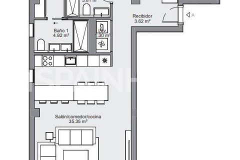 Huoneisto myytävänä Mijas, Malaga, Espanja, 2 makuuhuonetta, 121 m2 No. 146932 - kuva 10