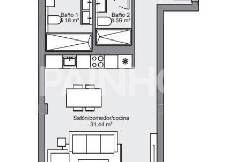 Huoneisto myytävänä Mijas, Malaga, Espanja, 2 makuuhuonetta, 121 m2 No. 146932 - kuva 11