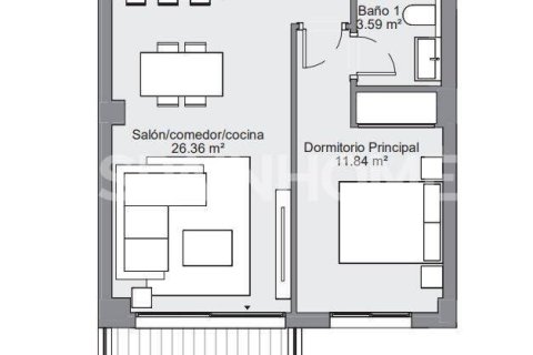 Huoneisto myytävänä Mijas, Malaga, Espanja, 2 makuuhuonetta, 121 m2 No. 146932 - kuva 11
