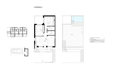 Kattohuoneisto myytävänä San Pedro del Pinatar, Murcia, Espanja, 2 makuuhuonetta, 84 m2 No. 161601 - kuva 9