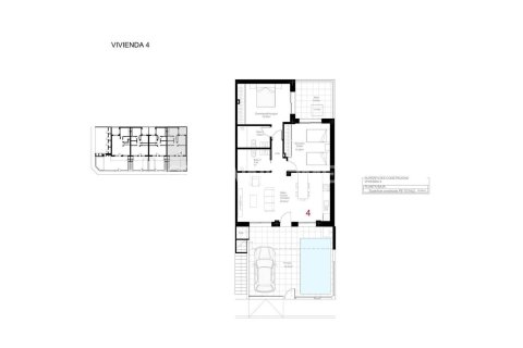 Kattohuoneisto myytävänä San Pedro del Pinatar, Murcia, Espanja, 2 makuuhuonetta, 84 m2 No. 161601 - kuva 8