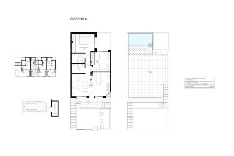 Kattohuoneisto myytävänä San Pedro del Pinatar, Murcia, Espanja, 2 makuuhuonetta, 84 m2 No. 161601 - kuva 10