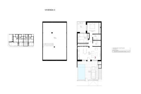 Kattohuoneisto myytävänä San Pedro del Pinatar, Murcia, Espanja, 2 makuuhuonetta, 84 m2 No. 161601 - kuva 7