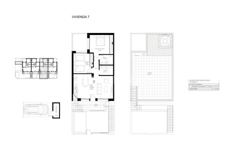 Kattohuoneisto myytävänä San Pedro del Pinatar, Murcia, Espanja, 2 makuuhuonetta, 84 m2 No. 161601 - kuva 11