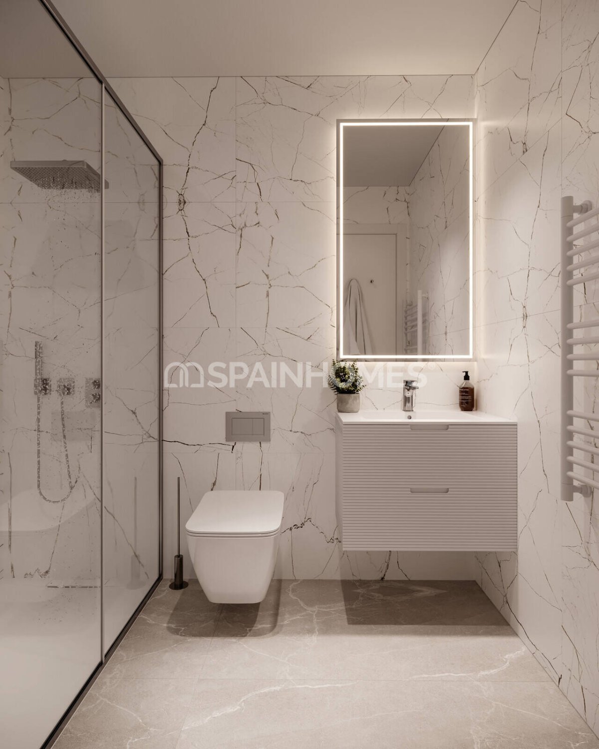 Lägenhet i Finestrat, Alicante, Spanien 2 sovrum, 92 kvm. Nr. 161602