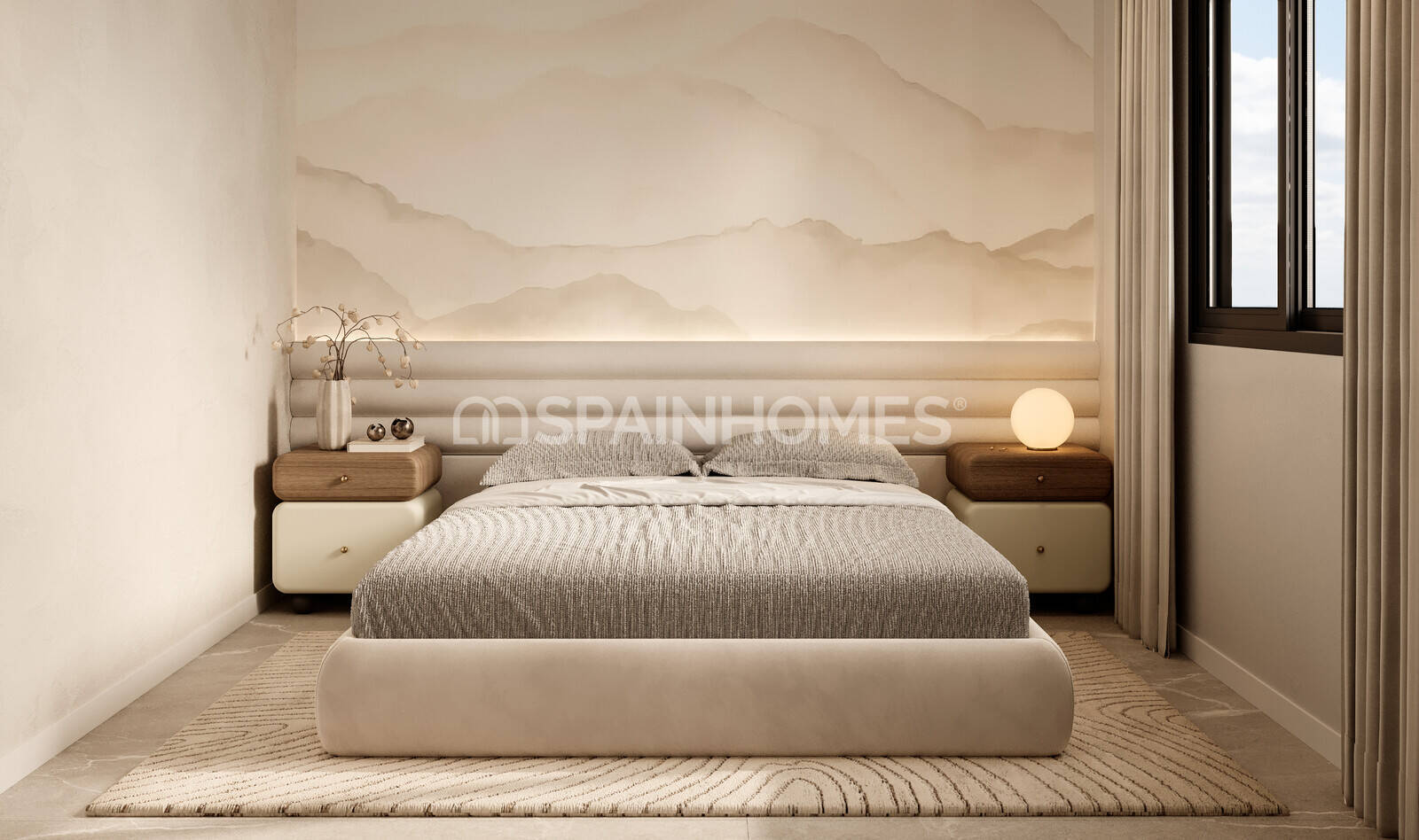 Lägenhet i Finestrat, Alicante, Spanien 2 sovrum, 92 kvm. Nr. 161602
