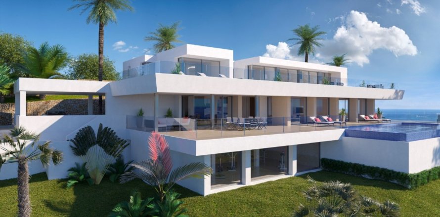 Villa Benitachell, Alicante, Spanien 6 sovrum, 1147 kvm. Nr. 135893