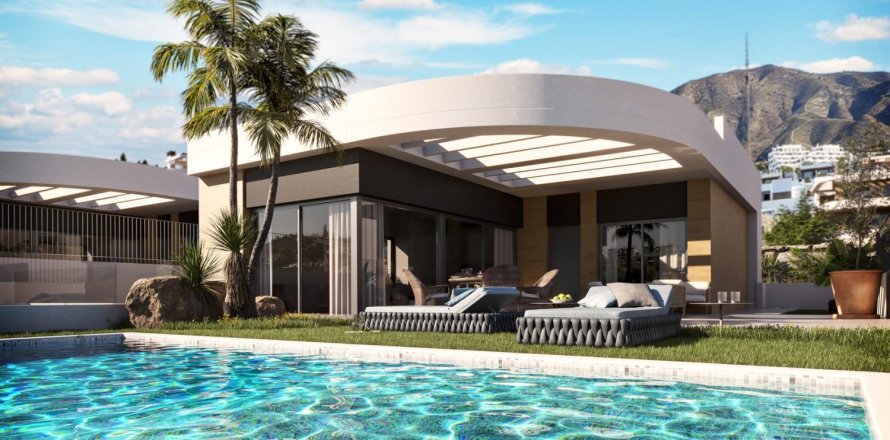Villa i Finestrat, Alicante, Spanien 3 sovrum, 225 kvm. Nr. 170790