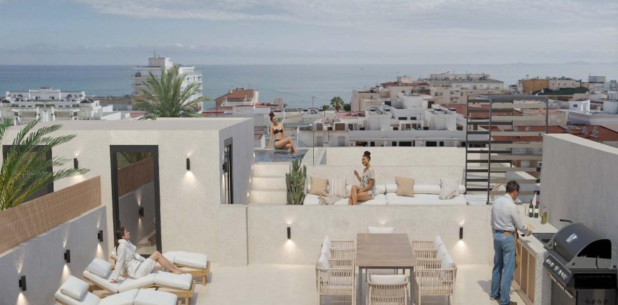 Takvåning i Torrevieja, Alicante, Spanien 2 sovrum, 62 kvm. Nr. 170793