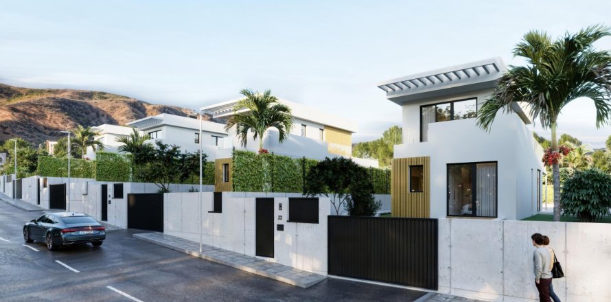 Вилла в Финестрат, Аликанте, Испания 3 спальни, 270м2 №170796