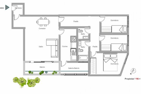 Apartament w Rubi, Barcelona, Hiszpania 3 sypialnie, 116 mkw. nr 153920 – zdjęcie 21